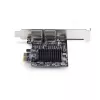 StarTech.com 2-porttinen 5G Gigabit PCIe -verkkosovitinkortti, 5G/2.5G/1G/100M/10M PCI Express LAN -kortti, Realtek RTL8126, Windows ja Linux, TAA-yhteensopiva