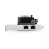 StarTech.com 2-porttinen 5G Gigabit PCIe -verkkosovitinkortti, 5G/2.5G/1G/100M/10M PCI Express LAN -kortti, Realtek RTL8126, Windows ja Linux, TAA-yhteensopiva