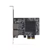 StarTech.com 2-porttinen 5G Gigabit PCIe -verkkosovitinkortti, 5G/2.5G/1G/100M/10M PCI Express LAN -kortti, Realtek RTL8126, Windows ja Linux, TAA-yhteensopiva