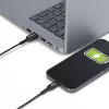 StarTech.com 2 m USB-A - USB-C-latauskaapeli, lataus & synkronointi, 3A, USB 2.0, TPE-kuori - musta USB-latauskaapeli