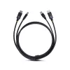 StarTech.com 10ft (3m) DisplayPort- ja USB 5Gbps KVM -kaapeli, 4K 60Hz, yleisesti yhteensopiva DP 1.2/USB 3.0 -yhdistelmäkaapeli KVM-kytkimille
