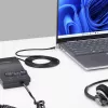 StarTech.com UR9-HEADSET-ADAPTER kaapelisovitin USB-C RJ-9 musta