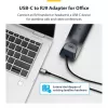 StarTech.com UR9-HEADSET-ADAPTER kaapelisovitin USB-C RJ-9 musta