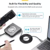 StarTech.com UR9-HEADSET-ADAPTER kaapelisovitin USB-C RJ-9 musta