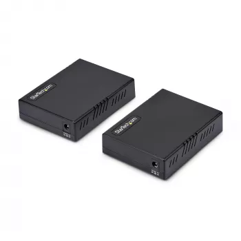 StarTech.com VDSL2 Ethernet -jatkosarja yksiparijohdolla, jopa 0,6 mailia (1 km) kantama, LAN-toistin puhelinlinjan/CAT5e/CAT6 kautta, jopa 300 Mbit/s, korvaa 110VDSLEXTEU – TAA