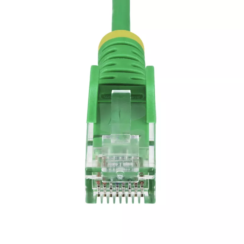 StarTech.com 3m vihreä ohut CAT6 Ethernet-kaapeli, koukuton, 100W PoE, UTP, LSZH, 28AWG puhdas paljas kuparijohdin, ohut RJ45 verkko-patch-kaapeli vedonpoistolla, yksittäin testattu