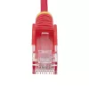 StarTech.com 10 m punainen ohut CAT6 Ethernet-kaapeli, snagless, 100W PoE, UTP, LSZH, 28AWG puhdas paljas kuparilanka, ohut RJ45 verkko-patchkaapeli vedonpoistolla, yksittäin testattu