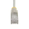 StarTech.com 15 m harmaa ohut CAT6 Ethernet-kaapeli, snagless, 100W PoE, UTP, LSZH, 28AWG puhdas paljas kuparilanka, ohut RJ45 verkko-patchkaapeli vedonpoistolla, yksittäin testattu