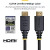 StarTech.com HDMI21-CBL-8K60-4M HDMI-kaapeli HDMI tyyppi A (standardi) musta