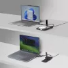 StarTech.com USB-C/USB-A - M.2 NVMe- ja 2,5 tuuman/3,5 tuuman SATA -adapteri, 10 Gbit/s, työkaluton ulkoinen SSD-kiintolevylukija, B+M/M-Key