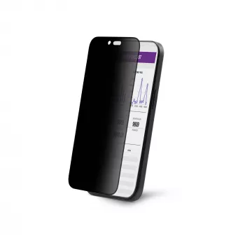 StarTech.com 4-suuntainen 360-tietosuojakalvo iPhone 16 Pro -puhelimelle, tukee pysty-/vaakasuuntaa, kosketusherkkä, suojalasi, 4-suuntainen suodatin, TAA