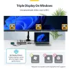 StarTech.com 199UE-USBC-DOCK kannettavan telakka/porttireplikaattori johdollinen USB 3.2 Gen 2 (3.1 Gen 2) Type-C harmaa