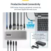 StarTech.com 199UE-USBC-DOCK kannettavan telakka/porttireplikaattori johdollinen USB 3.2 Gen 2 (3.1 Gen 2) Type-C harmaa