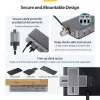 StarTech.com 199UE-USBC-DOCK kannettavan telakka/porttireplikaattori johdollinen USB 3.2 Gen 2 (3.1 Gen 2) Type-C harmaa