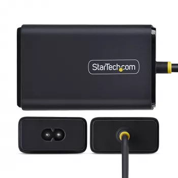 StarTech.com 65W USB-C-laturi kannettavalle tietokoneelle, 1,5 m kiinteä USB-C-kaapeli, virtalähde Dell, XPS, HP ProBook, MacBook Pro, Microsoft Surface Pro -laitteille
