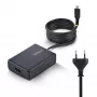 StarTech.com 100W USB-C-laturi kannettavalle tietokoneelle, 1,5 m kiinteä USB-C-kaapeli, virtalähde Dell, XPS, HP ProBook, MacBook Pro, Microsoft Surface Pro -laitteille