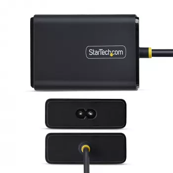 StarTech.com 100W USB-C-laturi kannettavalle tietokoneelle, 1,5 m kiinteä USB-C-kaapeli, virtalähde Dell, XPS, HP ProBook, MacBook Pro, Microsoft Surface Pro -laitteille
