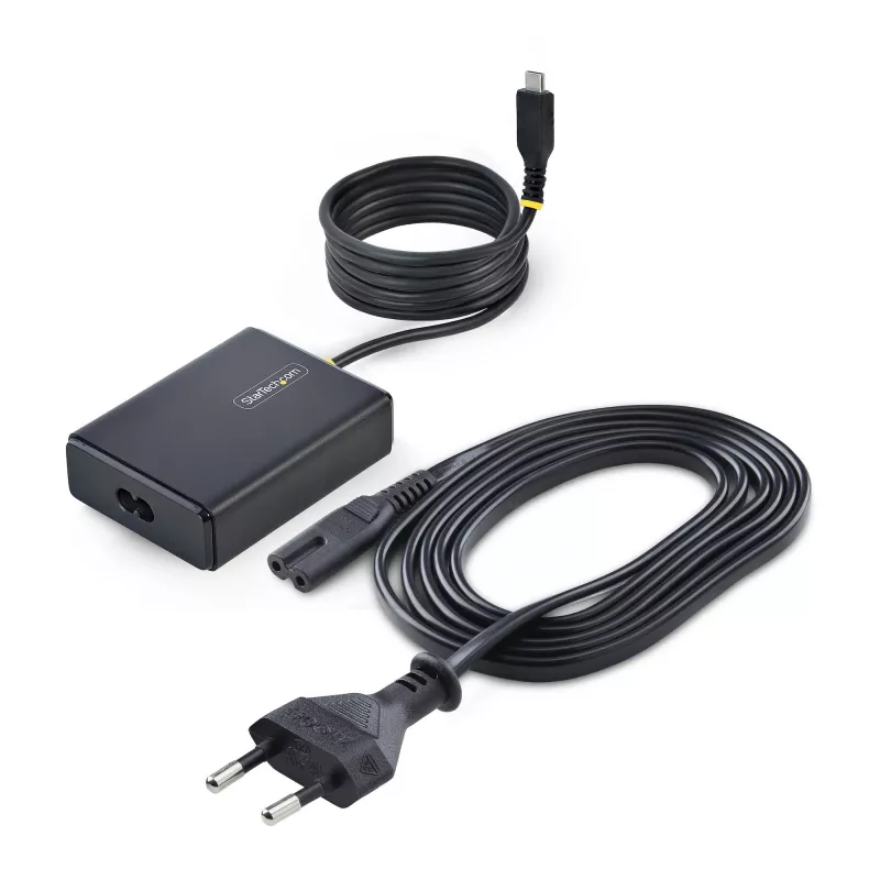 StarTech.com 100W USB-C-laturi kannettavalle tietokoneelle, 1,5 m kiinteä USB-C-kaapeli, virtalähde Dell, XPS, HP ProBook, MacBook Pro, Microsoft Surface Pro -laitteille