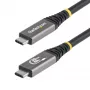 StarTech.com 3 m (10 ft) USB4-kaapeli, 20 Gbit/s, USB-IF-sertifioitu USB-C-kaapeli, 60W PD, 4K 120Hz DP 2.1, TPE-päällyste, musta USB-C-kaapeli