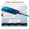 StarTech.com 2 m (6 ft) USB-C-latauskaapeli, 60 W (3 A) PD, kaksikerroksinen punottu nailon-/TPE-päällyste, kestävä USB-C-latauskaapeli, USB 2.0 -kannettavalaturikaapeli
