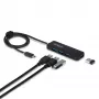 StarTech.com 4-porttinen USB-C-keskitin, 5 Gbit/s, väylävirralla toimiva, USB-C 4x USB-A -minikeskittimeen, erittäin pitkä 61 cm isäntäkaapeli, PCR-muovi, kannettava pöytä-/kannettavakeskitin