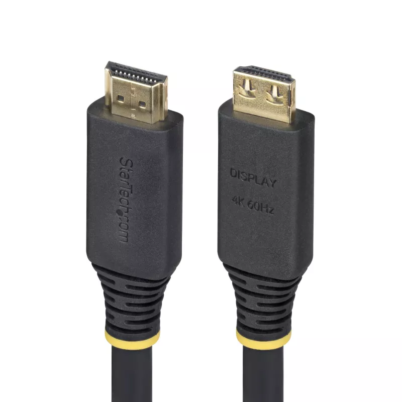 StarTech.com HDMI2-CABLE-GRIP-15M HDMI-kaapeli HDMI tyyppi A (standardi) musta