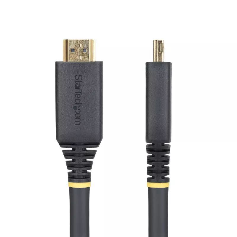 StarTech.com HDMI2-CABLE-GRIP-15M HDMI-kaapeli HDMI tyyppi A (standardi) musta