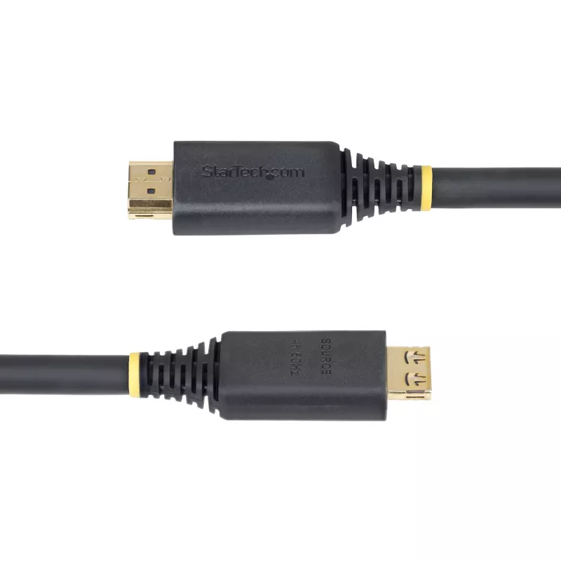 StarTech.com HDMI2-CABLE-GRIP-15M HDMI-kaapeli HDMI tyyppi A (standardi) musta