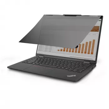 StarTech.com Lenovo X13 Yoga Gen 4 Bright Privacy -tietosuojasuodatin kosketusnäytöllä, Flip-Over, 75 % valonläpäisy, häikäisemätön tietosuojasuodatin, ±30° katselukulma