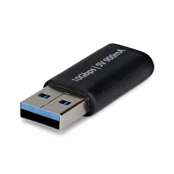 StarTech.com USB-A - USB-C -adapteri, USB-A-uros - USB-C-naaras -muunnin, USB 10Gbps, 5V 900mA, USB - USB-C -adapteri USB-A-latureille/keskittimille