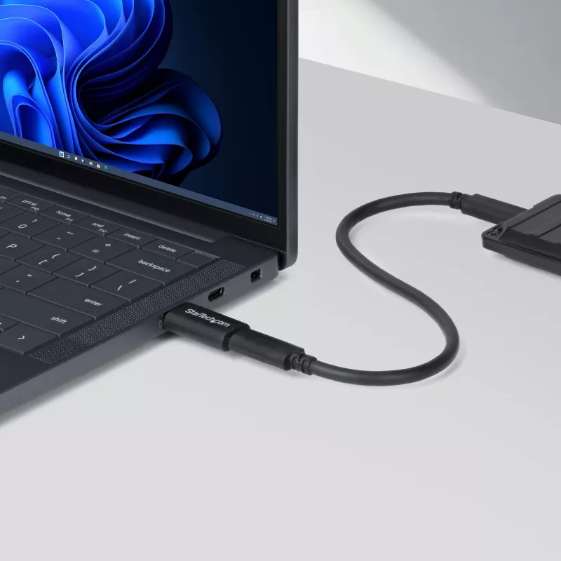 StarTech.com USB-A - USB-C -adapteri, USB-A-uros - USB-C-naaras -muunnin, USB 10Gbps, 5V 900mA, USB - USB-C -adapteri USB-A-latureille/keskittimille