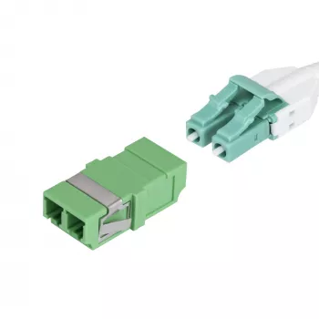 StarTech.com LC-LC-liitäntä 10 kpl:n pakkaus, OS2 yksimuotokuituliitinkehys SC-koossa ilman laippaa, LC/APC duplex-adapteri