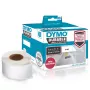 DYMO LW Durable -tarrat - 19 x 64 mm - 1933085, valkoinen, itseliimautuva tulostustarra, polypropeeni (PP), pysyvä, suorakaide, -18 - 50 °C