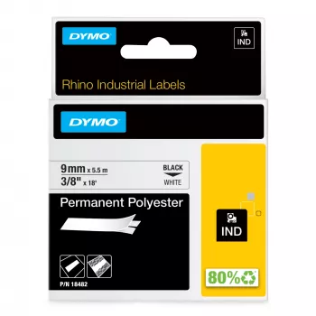 Tarranauha DYMO IND pysyvä polyesteri 18482