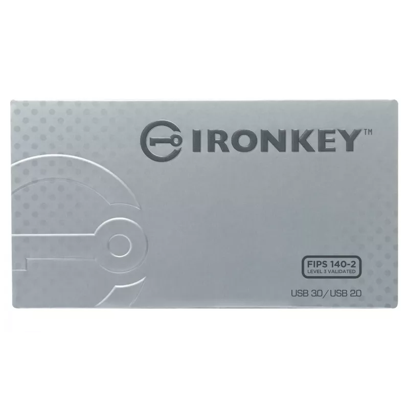 Kingston Technology IronKey 128 GB Basic S1000 salattu USB 3.0 FIPS 140-2 Level 3