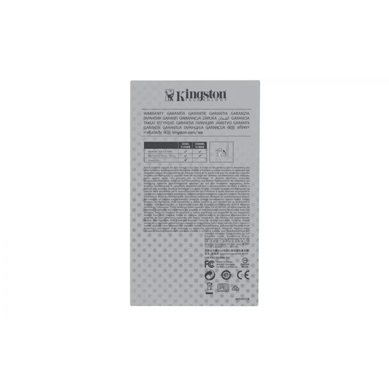 Kingston Technology IronKey 128 GB Basic S1000 salattu USB 3.0 FIPS 140-2 Level 3