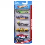 Hot Wheels 5 kpl:n pakkaus valikoima, ajoneuvosetti, 3 vuotta, eri värejä