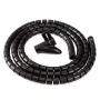 Fellowes CableZip – musta, kaapelinsuojus, työpöytä, musta