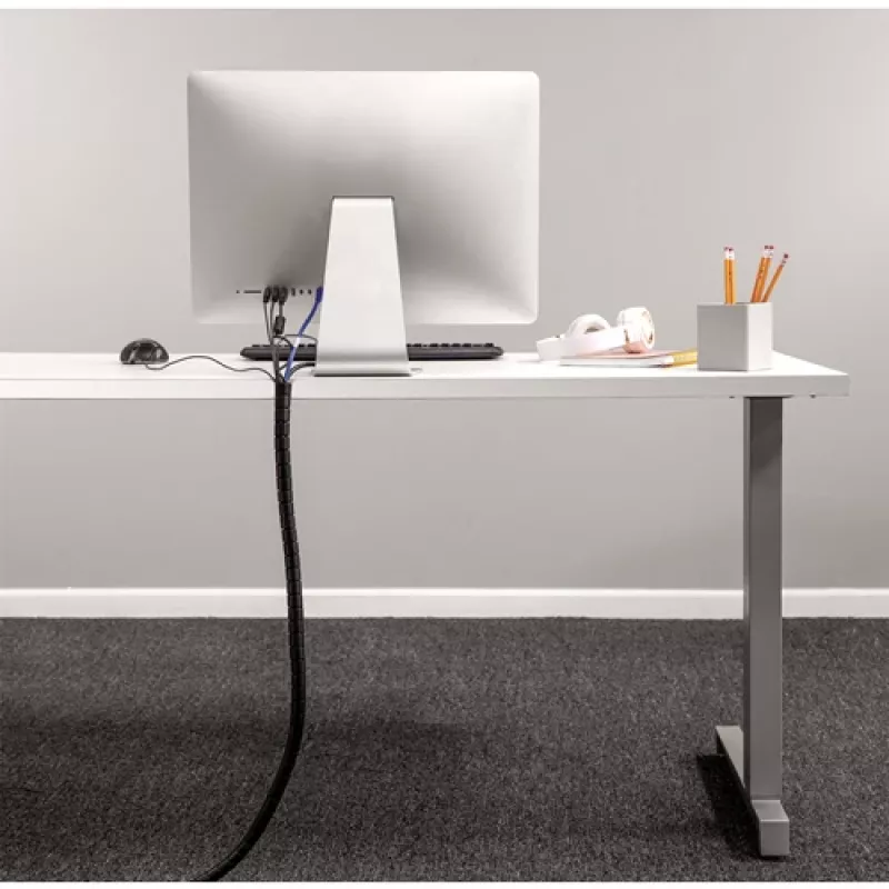 Fellowes CableZip – musta, kaapelinsuojus, työpöytä, musta