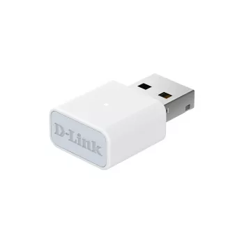 D-Link N300 Wi-Fi 4 USB-sovitin, johdollinen ja langaton, USB, WLAN, valkoinen
