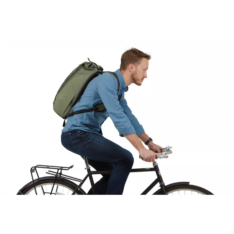 Thule Paramount TPCB118 - oliivinvihreä reppu vapaa-ajan reppu oliivi nylon