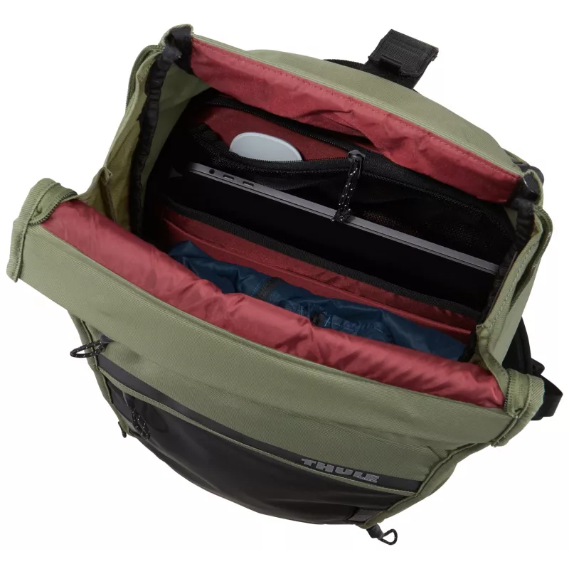 Thule Paramount TPCB118 - oliivinvihreä reppu vapaa-ajan reppu oliivi nylon