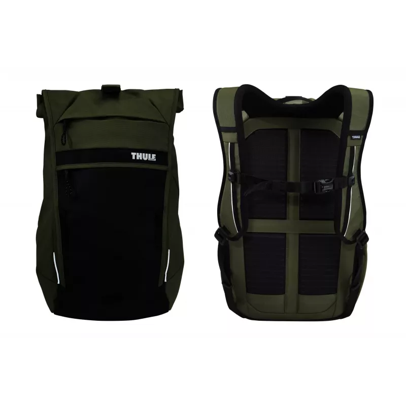 Thule Paramount TPCB118 - oliivinvihreä reppu vapaa-ajan reppu oliivi nylon