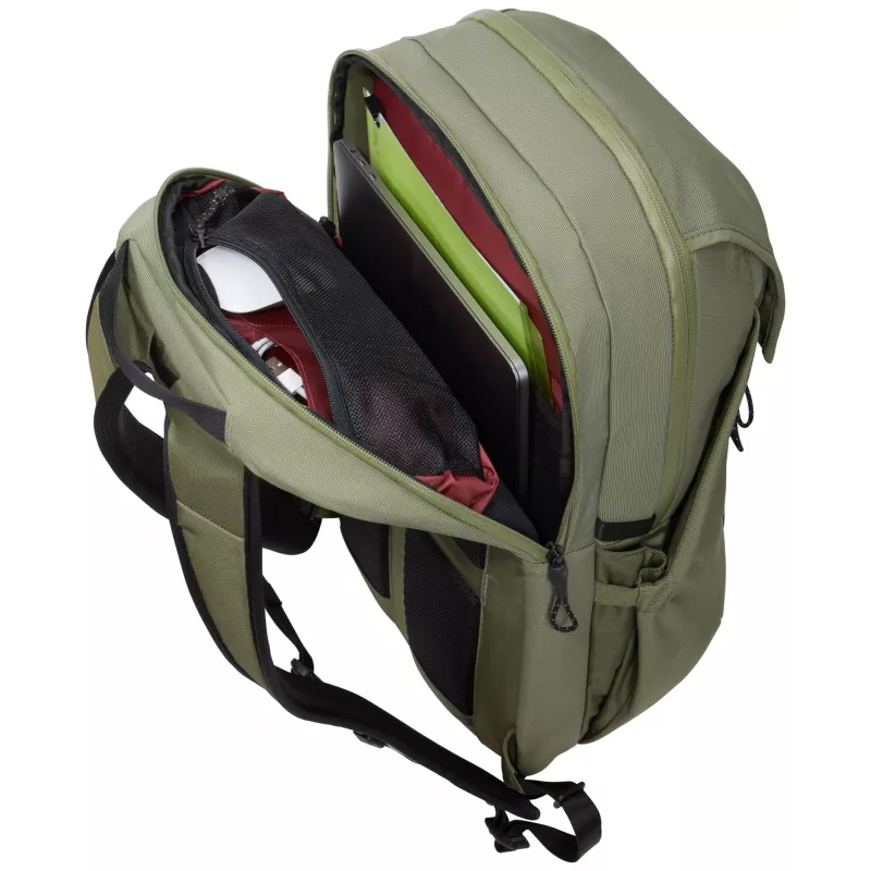Thule Paramount TPCB127 – oliivinvihreä reppu, vapaa-ajan reppu, oliivi, nylon