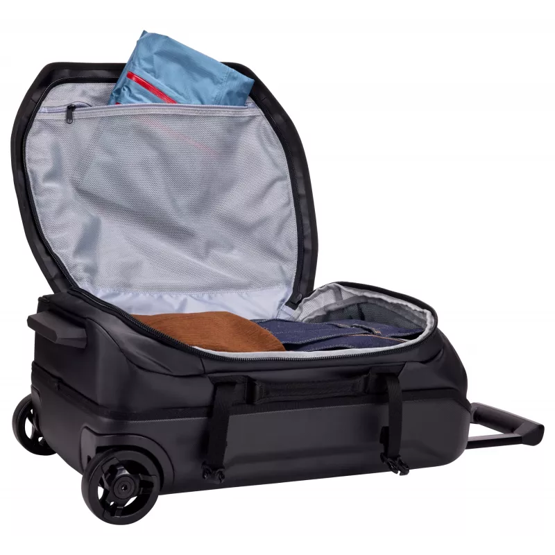 Thule Chasm Carry-on pyörillä varustettu matkalaukku 55 cm, 40 L, musta, TCCO222