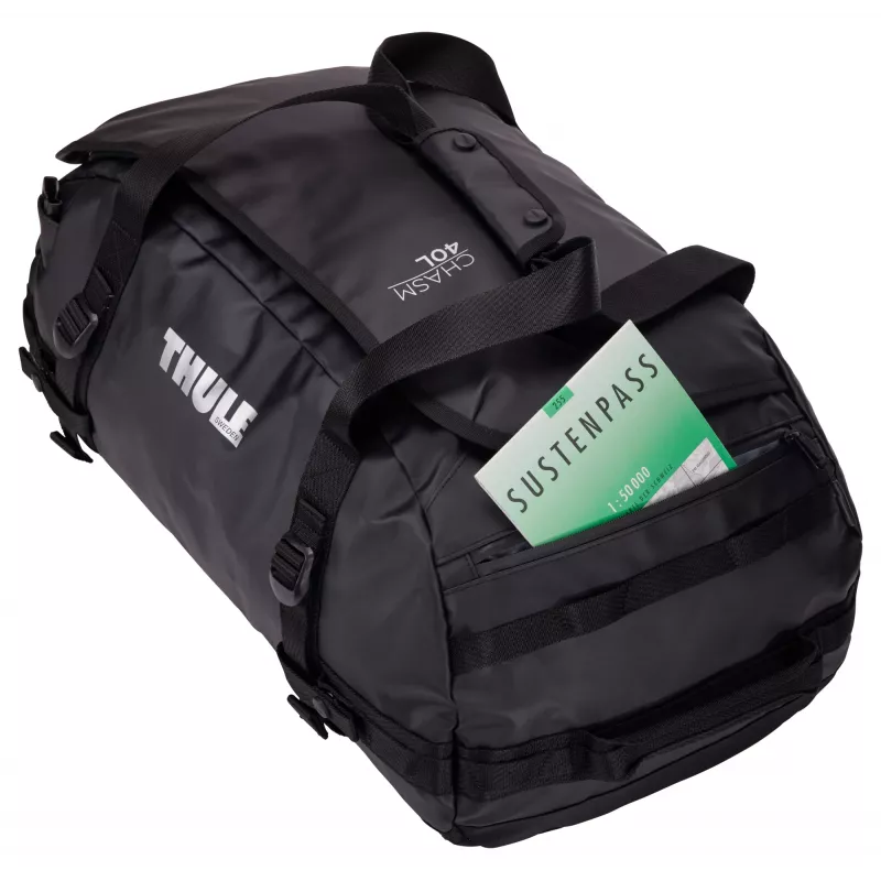 Thule Chasm TDSD302 musta merimiessäkki 40 L polyesteri