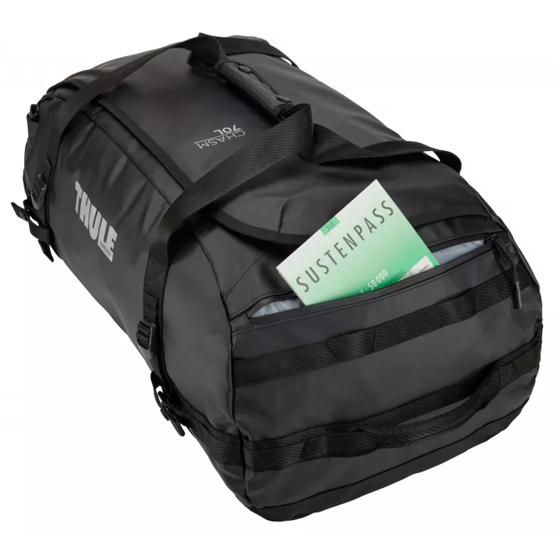 Thule Chasm TDSD303 musta matkalaukku 70 L polyesteri