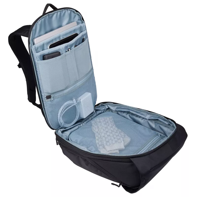 Thule Subterra 2 TSTB434 musta reppu matkareppu polyesteri