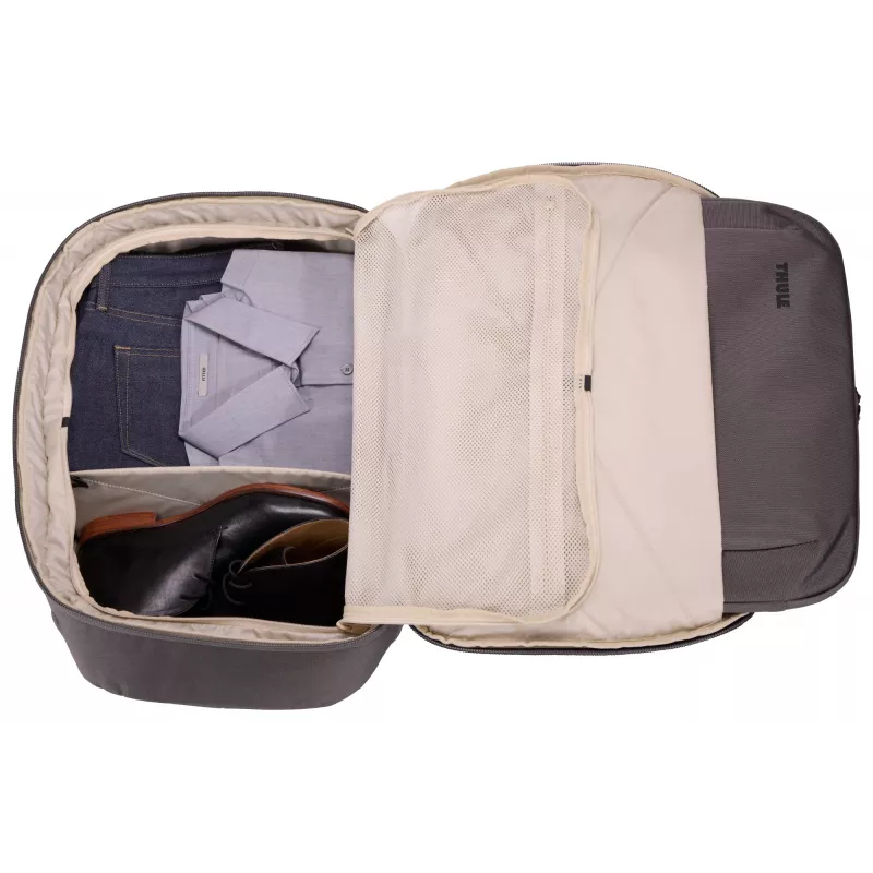 Thule Subterra 2 TSD440 Vetiver Gray reppu matkareppu harmaa polyesteri