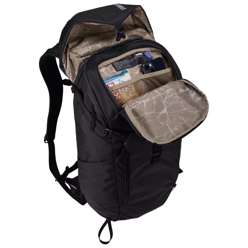 Thule Alltrail TADP225 musta reppu matkareppu polyesteri